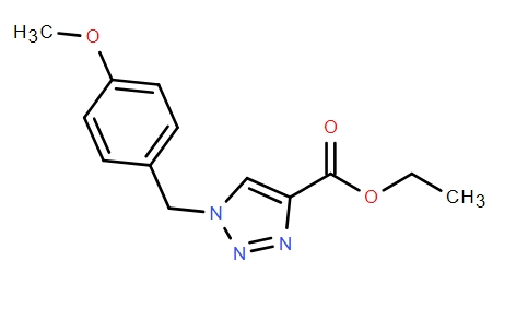 1-(4-甲氧基芐基)-1H-1,2,3-三唑-4-羧酸乙酯,Ethyl 1-(4-methoxybenzyl)-1H-1,2,3-triazole-4-carboxylate