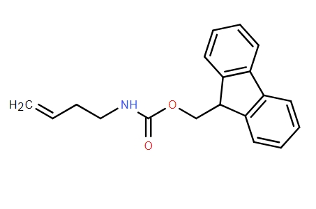 (9H-芴-9-基)甲基 丁-3-烯-1-基氨基甲酸酯,(9H-Fluoren-9-yl)methyl but-3-en-1-ylcarbamate