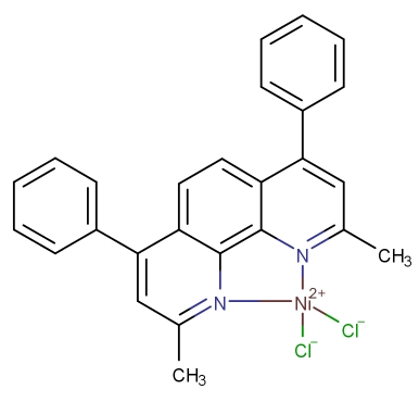 2,9-二甲基-4,7-二苯基-1,10-鄰菲啰啉二氯化鎳,(2,9-dimethyl-4,7-diphenyl-1,10-Phenanthroline) Nickel dichloride