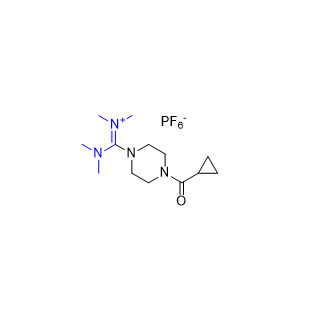 奧拉帕利雜質(zhì)29,N-((4-(cyclopropanecarbonyl)piperazin-1-yl)(dimethylamino)methylene)-N-methylmethanaminium hexafluorophosphate(V)