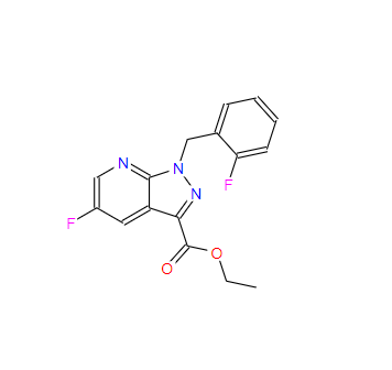 維利西呱中間體,ethyl 5-fluoro-1-(2-fluorobenzyl)-1H-pyrazolo[3,4-b]pyridine-3-carboxylate