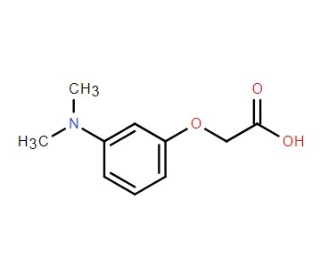 2-(3-(二甲氨基)苯氧基)乙酸,2-(3-(Dimethylamino)phenoxy)acetic acid