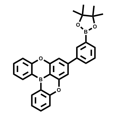 7-(3-(4,4,5,5-tetramethyl-1,3,2-dioxaborolan-2-yl)phenyl)-5,9-dioxa-13b-boranaphtho[3,2,1-de]anthracene,7-(3-(4,4,5,5-tetramethyl-1,3,2-dioxaborolan-2-yl)phenyl)-5,9-dioxa-13b-boranaphtho[3,2,1-de]anthracene