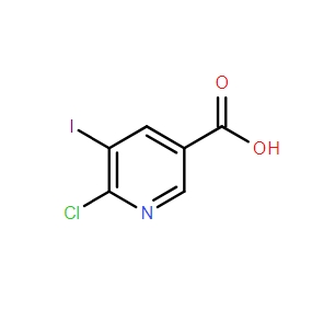 6-氯-5-碘烟酸,6-chloro-5-iodonicotinic acid