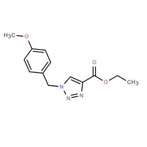 1-(4-甲氧基苄基)-1H-1,2,3-三唑-4-羧酸乙酯