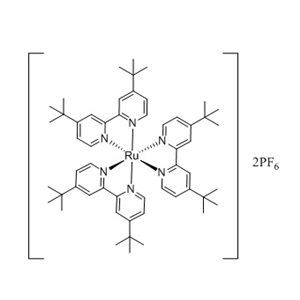 75777-87-6；三[4,4'-二叔丁基-2,2'-联吡啶]钌(II)二六氟磷酸盐；Tris[4,4'-di-tert-butyl-2,2'-bipyridine] Ruthenium(II) dihexafluorophosphate