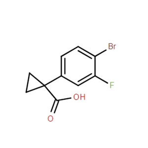 1-(4-溴-3-氟苯基)環(huán)丙烷-1-羧酸