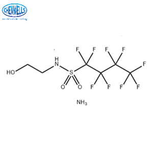 Ammonium (2-hydroxyethyl)((perfluorobutyl)sulfonyl)amide,1-Butanesulfonamide, 1,1,2,2,3,3,4,4,4-nonafluoro-N-(2-hydroxyethyl)-, monoammonium salt