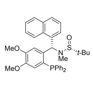 [S(R)]-N-[(S)-[2-(二苯基膦)-4,5-二甲氧基苯基]-1-萘基甲基]-N-甲基-2-叔丁基亚磺酰胺