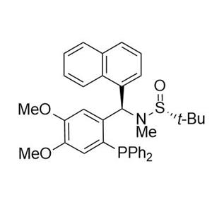 S(R)]-N-[(R)-[2-(二苯基膦)-4,5-二甲氧基苯基]-1-萘基甲基]-N-甲基-2-叔丁基亚磺酰胺