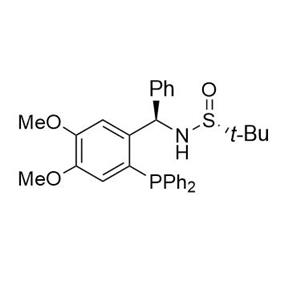 S(R)]-N-[(R)-[2-(二苯基膦)-4,5-二甲氧基苯基](4-苯基)甲基]-2-叔丁基亚磺酰胺