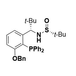 S(R)]-N-[(S)-[3-苄氧基-2-(二苯基膦)苯基]-(叔丁基)甲基]-2-叔丁基亚磺酰胺