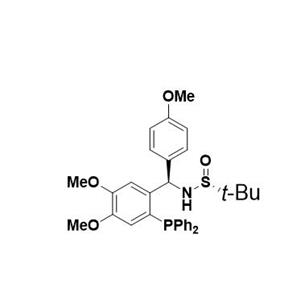 S(R)]-N-[(R)-[2-(二苯基膦)-4,5-二甲氧基苯基](4-甲氧基苯基)甲基]-2-叔丁基亞磺酰胺