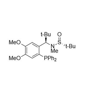 S(R)]-N-[(R)-[2-(二苯基膦)-4,5-二甲氧基苯基]叔丁基甲基]-N-甲基-2-叔丁基亚磺酰胺