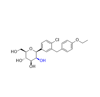 达格列净杂质45,(2S,3S,4R,5S,6R)-2-(4-chloro-3-(4-ethoxybenzyl)phenyl)-6-(hydroxymethyl)tetrahydro-2H-pyran-3,4,5-triol