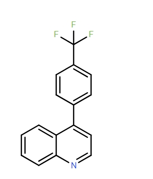 4-(4-(三氟甲基)苯基)喹啉,4-(4-(Trifluoromethyl)phenyl)quinoline