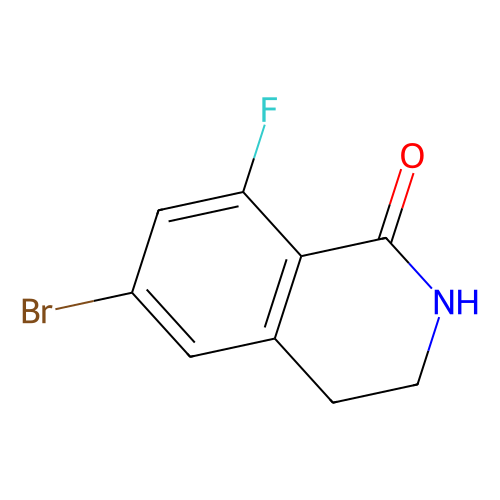 6-溴-8-氟-1,2,3,4-四氫異喹啉-1-酮,6-bromo-8-fluoro-1,2,3,4-tetrahydroisoquinolin-1-one