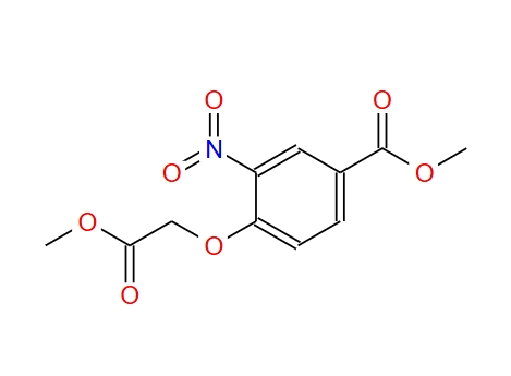 4-(2-氧代-2-甲氧基-乙氧基)-3-硝基-苯甲酸甲酯,METHYL 4-(2-METHOXY-2-OXOETHOXY)-3-NITROBENZOATE