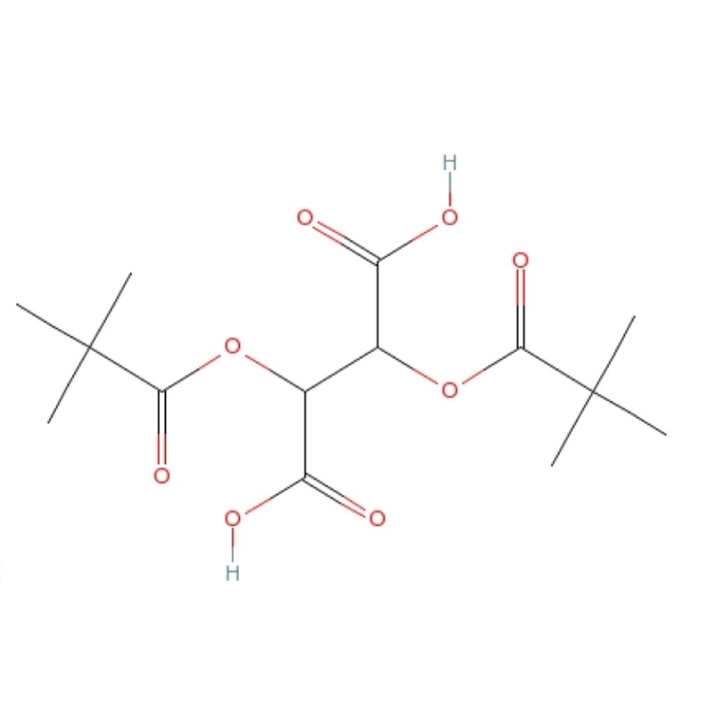 (-)-二特戊酰基-L-酒石酸,Butanedioicacid,2,3-bis(2,2-dimethyl-1-oxopropoxy)-,(2R,3R)-