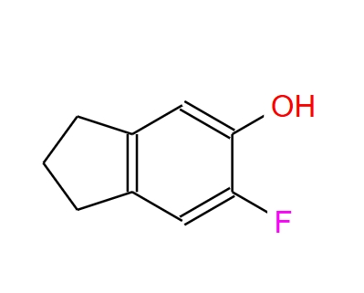 6-氟-2,3-二氫-1H-茚-5 醇,6-Fluoro-2,3-dihydro-1H-inden-5-ol