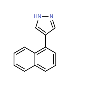 4-(萘-1-基)-1H-吡唑,4-Naphthalen-1-yl-1H-pyrazole