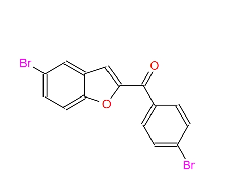 (5-溴苯并呋喃-2-基)(4-溴苯基)甲酮,5-Bromo-2-(4-bromobenzoyl)benzofuran