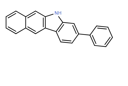 5H-Benzo[b]carbazole, 3-phenyl-,5H-Benzo[b]carbazole, 3-phenyl-