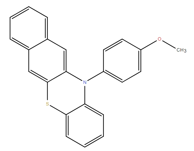 12-(4-methoxyphenyl)-12H-benzo[b]phenothiazine,12-(4-methoxyphenyl)-12H-benzo[b]phenothiazine