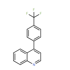 4-(4-(三氟甲基)苯基)喹啉,4-(4-(Trifluoromethyl)phenyl)quinoline