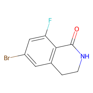 6-溴-8-氟-1,2,3,4-四氢异喹啉-1-酮,6-bromo-8-fluoro-1,2,3,4-tetrahydroisoquinolin-1-one