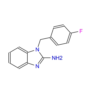 1-(4-氟苯基甲基)-2-氨基苯并咪唑