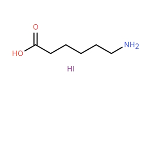 Hexanoic acid, 6-amino-, hydriodide (1:1)