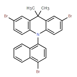 2,7-Dibromo-10-(4-bromonaphthalen-1-yl)-9,9-dimethyl-9,10-dihydroacridine