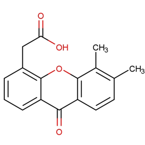 5,6-二甲基呫噸酮-4-乙酸,5,6-Dimethylxantheonone-4-acetic acid