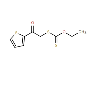 Carbonodithioic acid, O-ethyl S-[2-oxo-2-(2-thienyl)ethyl] ester