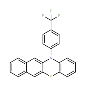 12H-Benzo[b]phenothiazine, 12-[4-(trifluoromethyl)phenyl]-