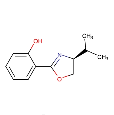 2-[(S)-4,5-二氢-4-异丙基噁唑啉-2-基]苯酚,(S)-2-(4-Isopropyl-4,5-dihydrooxazol-2-yl)phenol