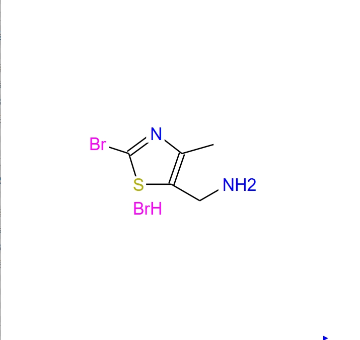 2-溴-4-甲基噻唑-5-甲胺鹽酸鹽,(2-bromo-4-methylthiazol-5-yl)methanamine hydrobromide