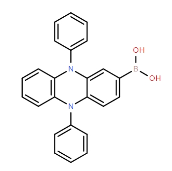 Boronic acidB-(5,10-dihydro-5,10-diphenyl-2-phenazinyl)-,,Boronic acid, B-(5,10-dihydro-5,10-diphenyl-2-phenazinyl)-