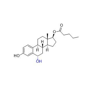 戊酸雌二醇雜質(zhì)26,(6S,8R,9S,13S,14S,17S)-3,6-dihydroxy-13-methyl-7,8,9,11,12,13,14,15,16,17-decahydro-6H-cyclopenta[a]phenanthren-17-yl pentanoate