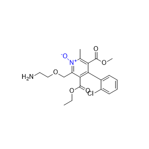 氨氯地平杂质17,2-((2-aminoethoxy)methyl)-4-(2-chlorophenyl)-3-(ethoxycarbonyl)-5-(methoxycarbonyl)-6-methylpyridine 1-oxide