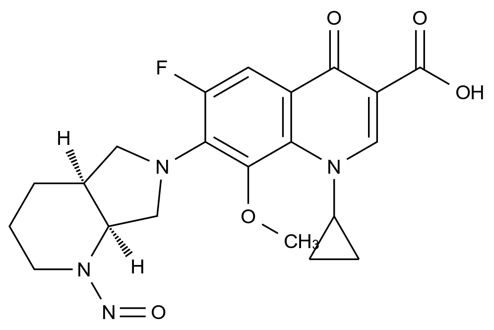 N-亞硝基莫西沙星,Moxifloxacin Impurity 94