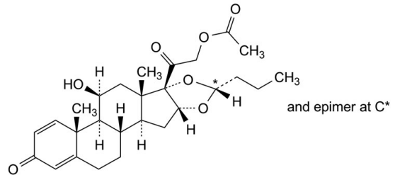 布地奈德EP杂质K (差向异构体混合物),Budesonide EP Impurity K  (Mixture of Epimer)