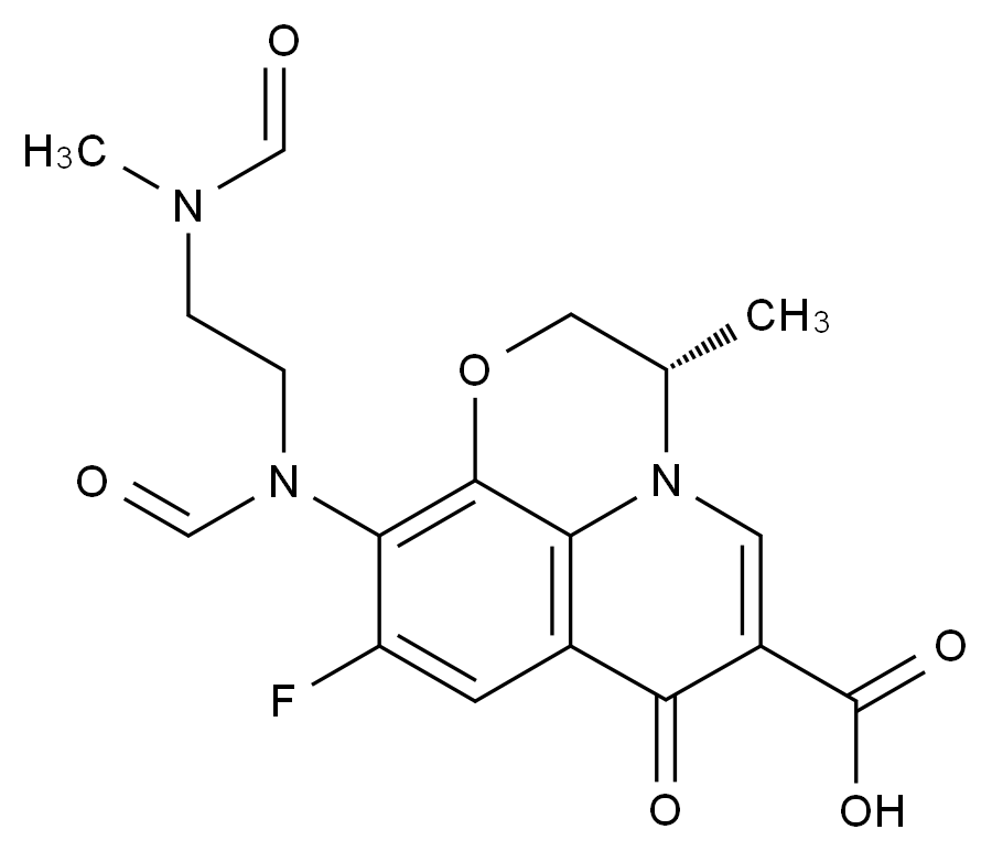 左氧氟沙星脫乙烯二甲酰基雜質(zhì),Levofloxacin Desethylene Diformyl Impurity