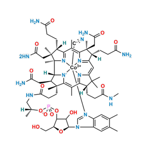 CATO_維生素B12 EP雜質(zhì)G（50-甲基氰鈷胺素）_15130-04-8_95%