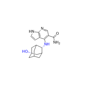 吡西替尼雜質06,4-(((1R,2r,3S,5s,7s)-5-hydroxyadamantan-2-yl)amino)-1H-pyrrolo[2,3-b]pyridine-5-carboxamide