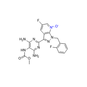 維利西呱雜質(zhì)09,3-(4,6-diamino-5-((methoxycarbonyl)amino)pyrimidin-2-yl)-5-fluoro-1-(2-fluorobenzyl)-1H-pyrazolo[3,4-b]pyridine 7-oxide