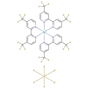 142947-10-2；三[4,4'-二(三氟甲基)-2,2'-聯(lián)吡啶]釕(II)二(六氟磷酸)鹽；Tris[(4,4'-bis(trifluoromethyl)-2,2'-bipyridine] Ruthenium(II) hexafluorophosphate