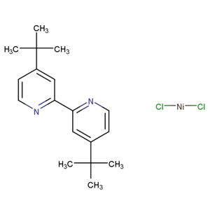 1034901-50-2；4,4-二叔丁基-2,2'-联吡啶二氯化镍(II)；4,4'-di-tert-butyl-2,2'-bipyridine Nickel(II) dichloride