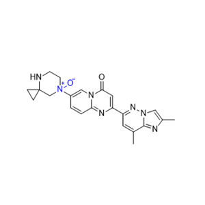 利司扑兰杂质03,7-(2-(2,8-dimethylimidazo[1,2-b]pyridazin-6-yl)-4-oxo-4H-pyrido[1,2-a]pyrimidin-7-yl)-4,7-diazaspiro[2.5]octane 7-oxide